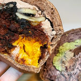 黑芝麻核桃 咸蛋黄 可可奶酪 肉松欧包