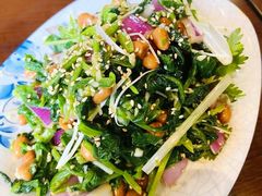 果仁菠菜-亿诣蝎府炸酱面羊蝎子火锅(酷车小镇店)