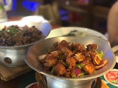 蒜香蜜汁排骨-绿茶餐厅(汇悦大融城店)