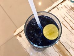 -蝶豆花蓝面条