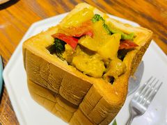 椰香咖喱面包鸡-素心小筑(后沙裕镇店)
