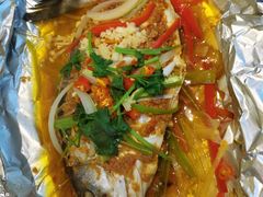 烤锡纸鲈鱼-权金城(龙旗店)