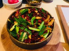 宫爆板筋-山石榴·贵州菜(丰盛里店)