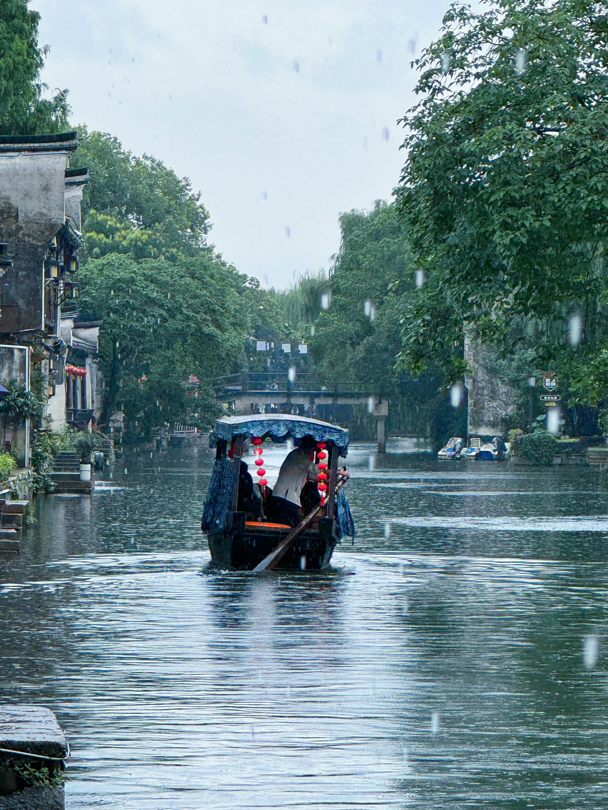 雨中江南风景图片大全图片