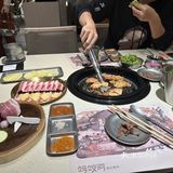 烤肉店打卡