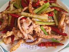 干煸鱿鱼须-胖子菜馆(隆昌路店)