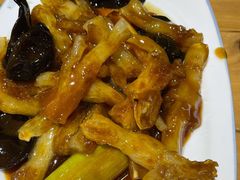 葱烧蹄筋-崔义清鲁菜馆(大明湖店)