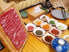 鲜切后腿站板肉-禾记花园涮肉餐厅