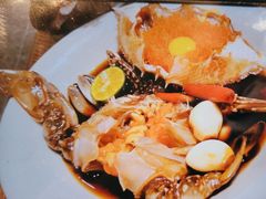 -草家酱蟹炭火烤肉店(珲春南路一店)