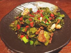莴笋皮炒肉-2046湘味厨房(南区盈峰店)