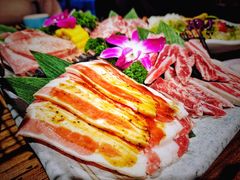 -明洞阿姨·韩式酱蟹烤肉·创意料理(三元桥店)