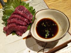 马肉刺身-赤坂亭·M9和牛烧肉·铁板烧(合肥万象城店)