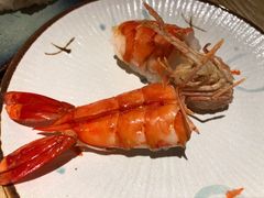 鲜活大只九节虾寿司-赤稻·日式料理(禅城店)