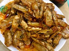 蛏子辣炒-天津乾毓德饭庄·清真传统炒菜·海鲜烧烤(咸阳路店)