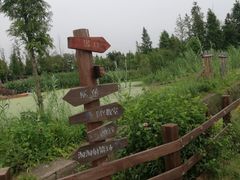 -田园东方蜜桃村的田野营地