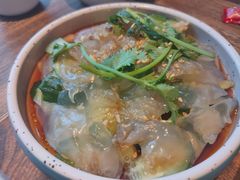 脆皮拌海蜇-老头儿油爆虾(胜利河美食街店)