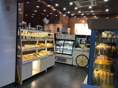 面包甜点陈列柜-一鸣真鲜奶吧(景城花园奶吧)