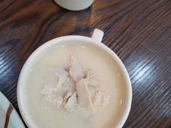 鸡茸蘑菇汤-蘑菇餐厅(马台街店)