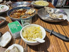 -蚝堡·生蚝海鲜烧烤物种起源•海肠捞饭(刘公岛店)