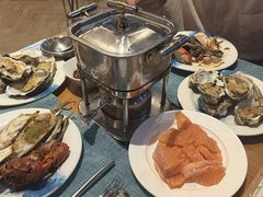 -亚龙湾希尔顿自助餐厅·海鲜·烧烤·沙滩BBQ·现场乐队