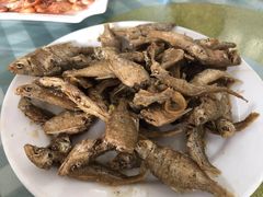 椒盐鳑鲏鱼-长廊饭店(锦溪古镇店)