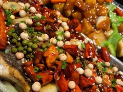 麻辣酱香双拼烤鱼-锦尚阁烤鱼(望京新荟城店)