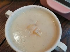 鸡茸蘑菇汤-蘑菇餐厅(马台街店)