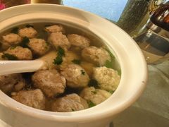 招牌手打黄花鱼丸汤-渔公码头·九龙湾国际饭店