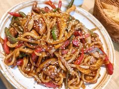 椒麻鸡肉乌冬面-魏客咖啡(中铁中心店)