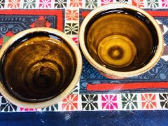 餐具摆设-侯家庄私房菜馆观景餐厅