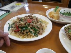 赤肉炒咸面线-正宗普宁豆干坊·洪记砂锅粥(红领巾路店)