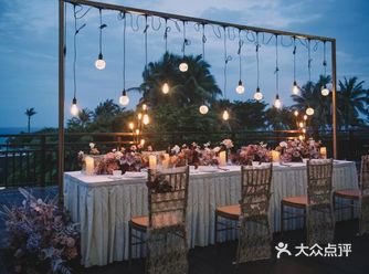 三亚晚宴|值得回味的户外婚礼晚宴