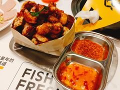锅巴干香鸡块-有鱼吃·纸包烤鱼(曲江创意谷店)