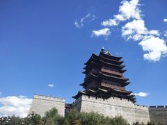 -城墙带状公园-大同古城墙广场停车场