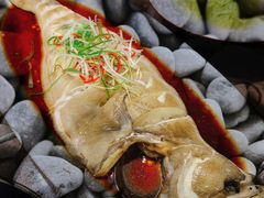 清蒸海鲈鱼-西兰渔场·三文鱼·海鲜·捞饭(建业·森林半岛店)