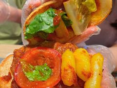 延边风味芝芝板烧鸡腿堡-麦当劳(瓦房店世纪广场店)