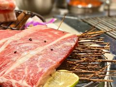 -山野的朋友露营炭火烤肉