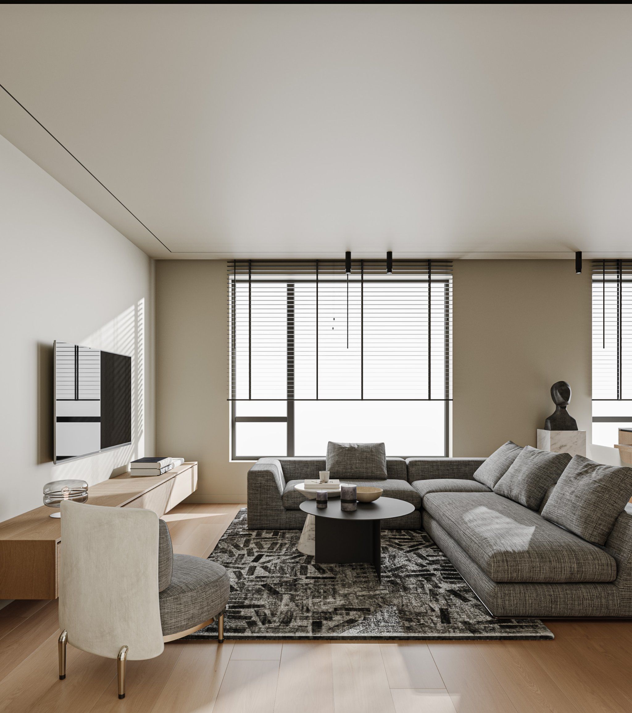 超爱的简约风客厅丨心动瞬间💗