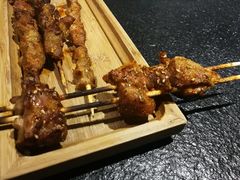 烤羊排串-羊肉街口老银川滩羊涮肉馆
