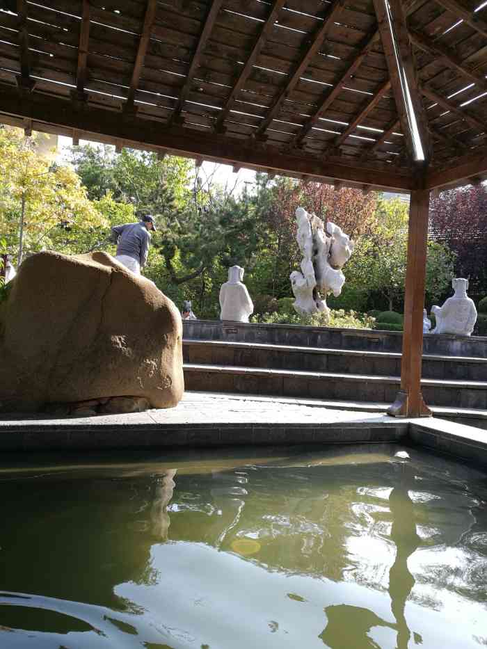 金石滩唐风温泉-"不是真的温泉 就是加热的洗澡水 再也不.
