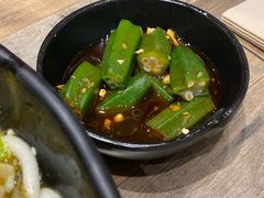 凉拌秋葵-好人民间小吃(镇江八佰伴店)