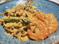 芝士蘑菇鲜虾意大利面-BE BRIGHT KITCHEN(正佳广场店)