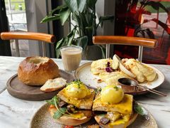 班尼迪克藜麦豆腐野蘑菇-The Rug Cafe(王府中环店)