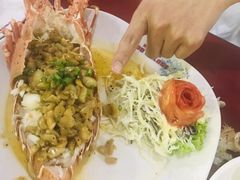 -班赞海鲜市场胖阿姨加工点