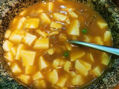 石锅鸡汤豆腐-绿茶餐厅(天津天河城店)