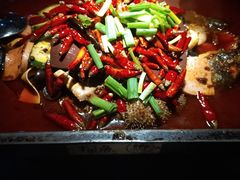 毛血旺烤鱼-探鱼·鲜青椒爽麻烤鱼(增城东汇城店)