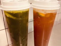 手打柠檬茶（绿）-燃计沙茶皇·香港沙茶火锅(人广旗舰店)
