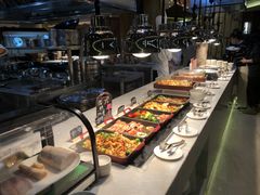 自助取餐区-杭州钱江新城万怡酒店-西餐厅