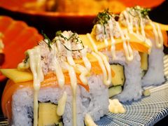 薄荷三文鱼芒果吞沙卷-原志优秀食材·匠心料理·海胆主题(金亿广场店)