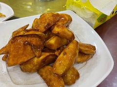 拔丝地瓜-马旭土鸡焖花卷·真域顺西域美食(天马大道店)